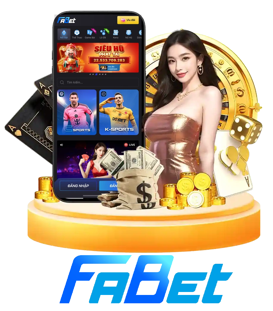 Ứng dụng Fabet trên điện thoại và máy tính bảng